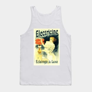 ELECTRICINE Luxury Lighting Art Nouveau Lucien Lefevre Maitres De L' Affiche Tank Top